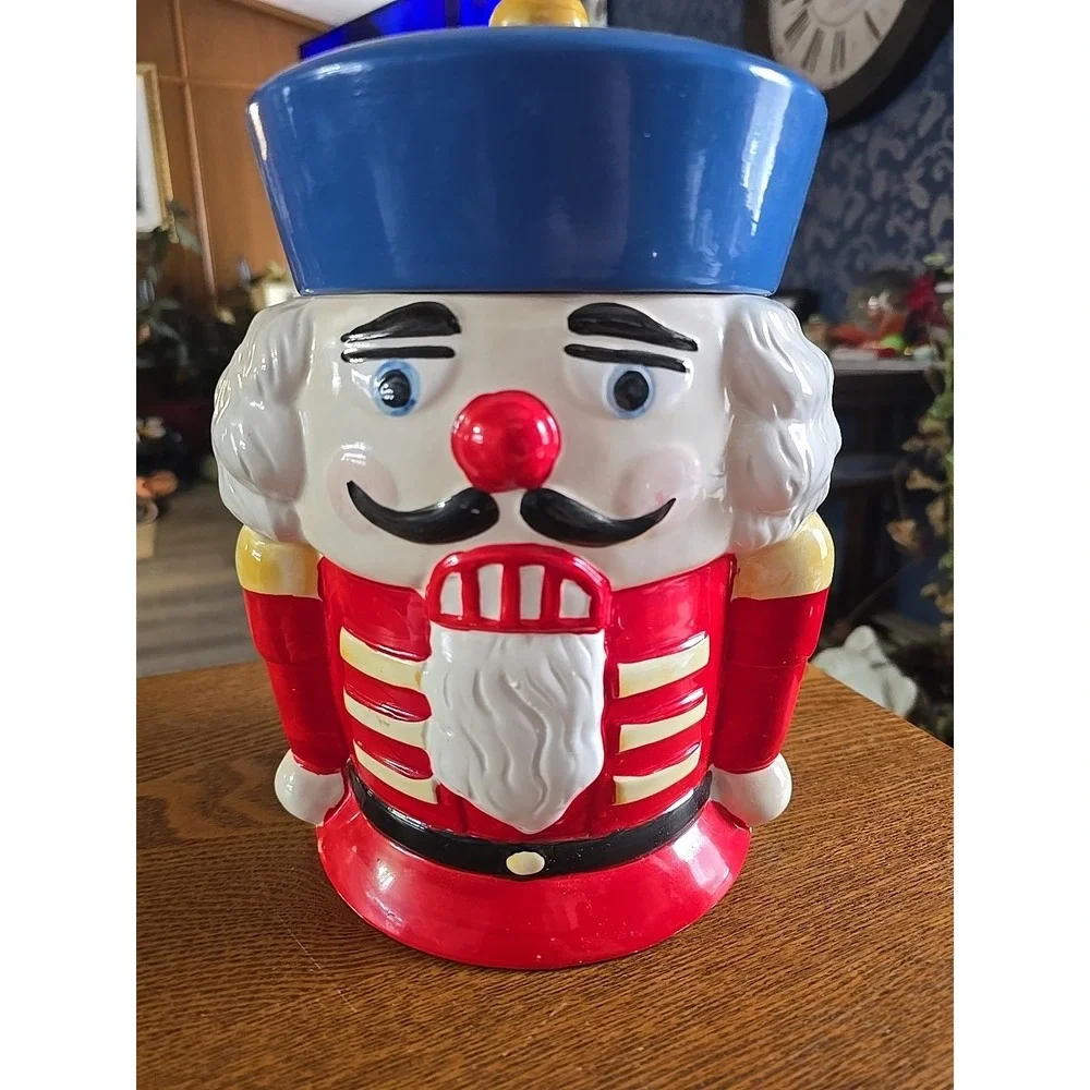 Nutcracker‎ Ceramic Cookie Jar
